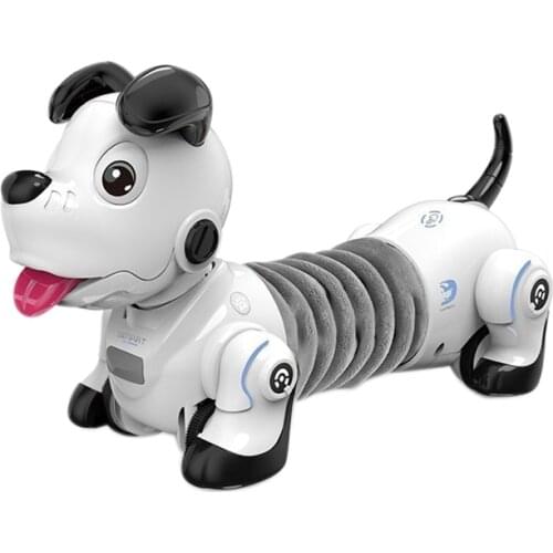 Electric Infrared Remote Control Dachshund Robot Dog Wireless Follow Electronic Pet Childrens Toy