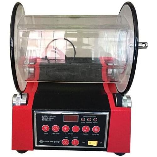 Hot Sale Jewelry Making Supplies 220V 8kg Capacity Jewelry Tumbler Machine Rock Tumbler Necklace Polishing Machine