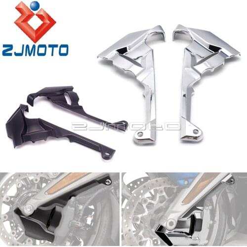 Front Caliper Cover Kits For Honda Goldwing GL1800 Tour DCT Airbag 18-19 Motorcycle Front Frame Fairing Vent Protector Side Tirm