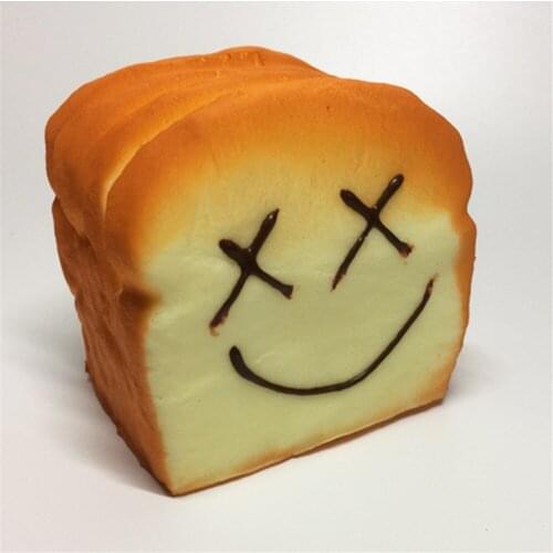 Slice toast bread model restaurant bakeshop bakehouse Cafe bakery shop store house decoration artificial fake bread props toys