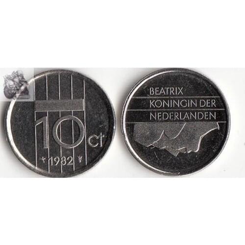 Netherlands 10 cents Coins Europe New Original Coin Commemorative Edition 100% Real Rare Eu Random Year