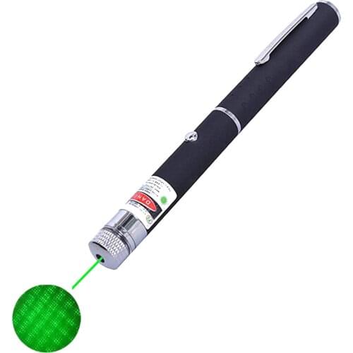 Hunting 532nm 5mw Green Laser Sight laser pointer High Powerful device Adjustable Focus Lazer laser pen Head Gypsophila