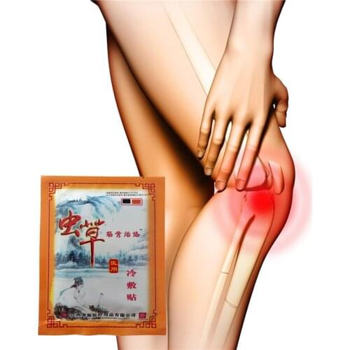 Hot sale 24Pcs/3Bags Cordyceps Shoulder periarthritis Analgesic Plaster Joint Foot Neck/Back Pain Relief Patch Muscle fatigue Pl