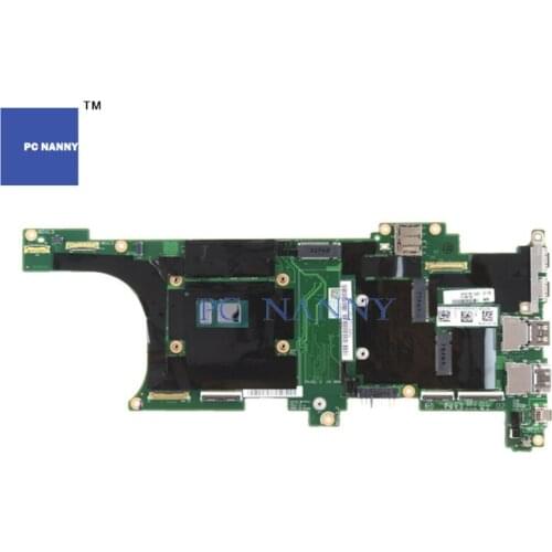 Genuine for Lenovo ThinkPad X1 Carbon 5th 5G (20HR) Notebook Motherboard NM-B141 Intel i7-7500U 16GB RAM 01AY066 System Board