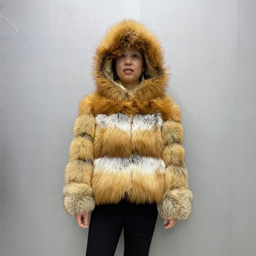 QD.YISHANG Women's Red Jackets