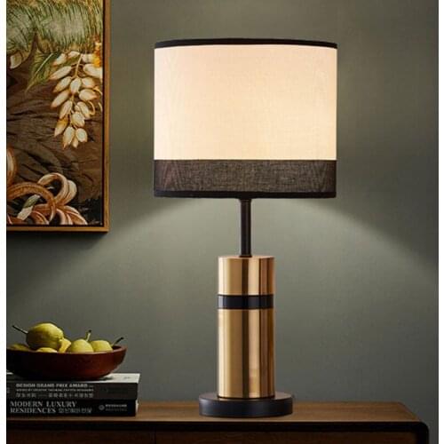 Modern Golden Led Table Lamp Living Room Kitchen Table Lamps Bedroom Decoration Lamp Restaurant Bar Shop Loft Lighting Fixture