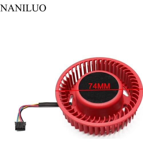 BASA0725R2U 12V 1.20A 4Pin Red Cooler Fan Replace For ATI HD5870 HD5970 Graphics Card Cooling Fan turbine New & Original