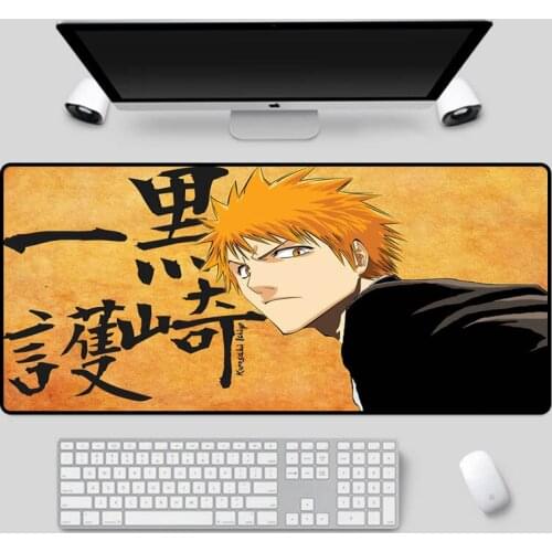 XGZ Exquisite multi-size anime mouse pad Kurosaki Ichigo cool table mat home computer high-quality keyboard mat