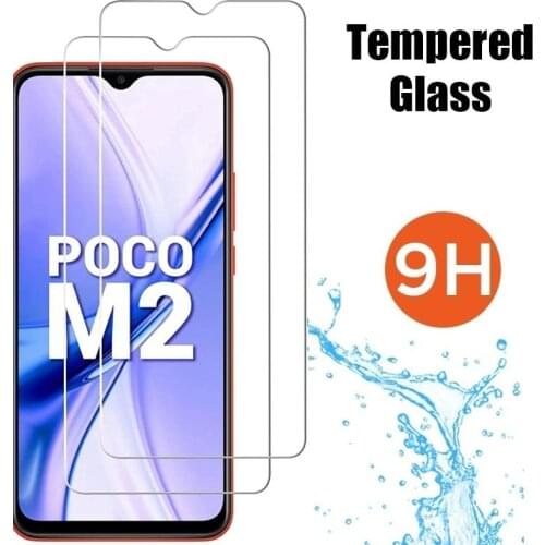 Tempered Glass For Xiaomi Poco M3 X3 X2 F2 M2 Pro Screen Protector Film For Poco X3 NFC Glass