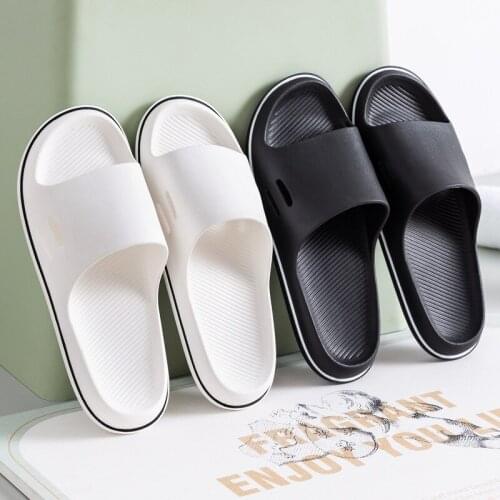Slippers Female Summer Home Indoor Non-slip Couples Home Bathroom Home Men Eva Sandals and Slippers Summer YK
