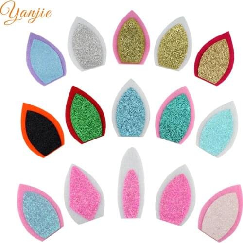 1 Pair Glitter Unicorn Ears For Girls 2021 Unicorn Horn Headband Kids Birthday Party Kids Unicorn Ear Hair Band Hair Accessories