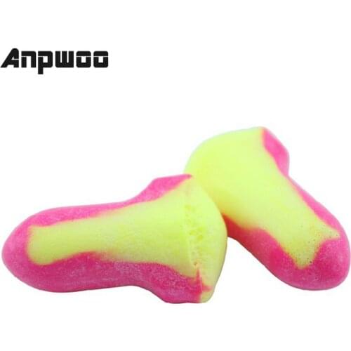 ANPWOO 10 Pairs Disposable Uncorded Foam Earplugs Snore Sleep Hearing Protections Ear Protector Earplugs Earmuff