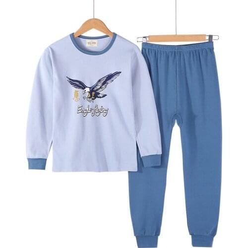 Children Long Johns Autumn Winter Teenagers Boys Girls Clothing Set Underwear 2PCS Underwear Sets Soft Comfortable Cotton Kids