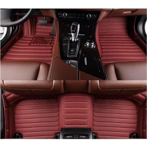 Best quality! Custom special car floor mats for Honda Jazz 2013-2008 non-slip waterproof carpets for Jazz 2012,Free shipping