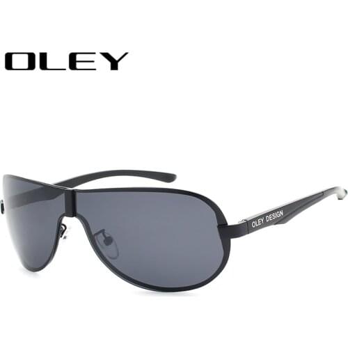OLEY Aluminum Magnesium Mens Sunglasses Polarized Coating Mirror Sun Glasses oculos Male Eyewear Accessories For Men YA494