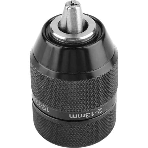 2-13mm Self Locking Keyless Drill Chuck 1/2 '' Electric Drill Chuck Adapter