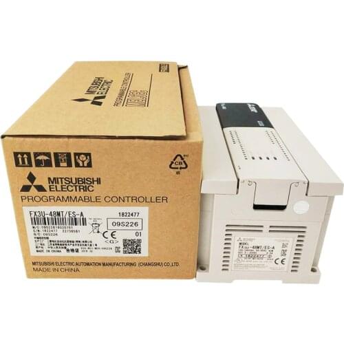 New Original Mitsubishi PLC Program Module PLC Programming Controller FX3U-48MT/ES-A FX3U-48MT-ES-A