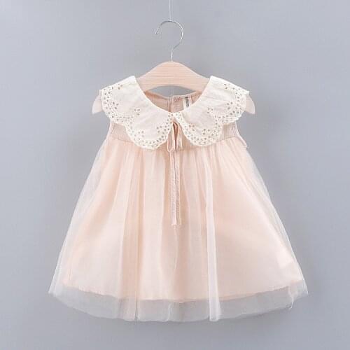 NEW Baby Girl Lace Princess Dress Summer Toddler Infant Girls Sleeveless Princess Cute Tutu Dresses Kids Birthday Party Clothes