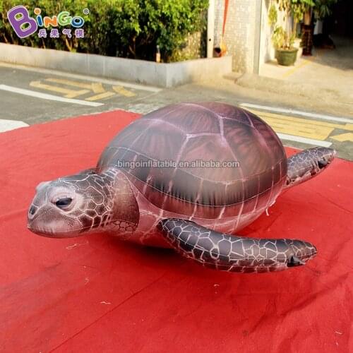 Personalized 1.5m length sealed inflatable turtle / inflatable sea creatures / inflatable sea animals toys