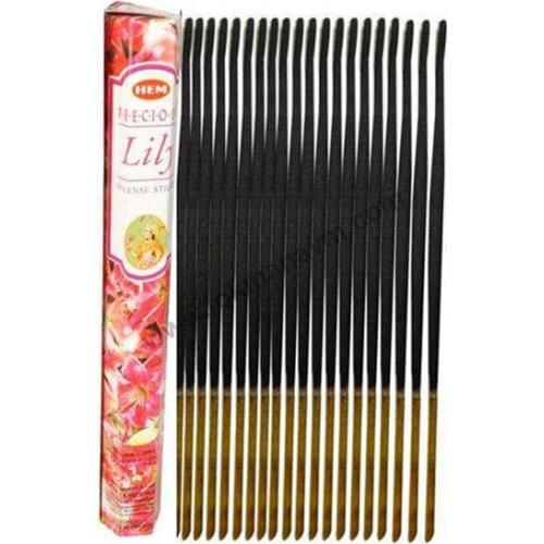 Hem Incense Lily Fragrant Incense candles and scents свечи и ароматы velas y aromas