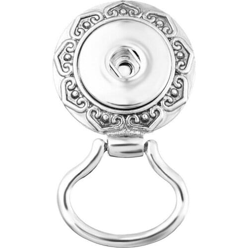 Portable Magnetic Brooch Snap Jewelry Metal Eyeglasses Glass Stand Holder Sungasses Clip Badge Hang Magnet Hook Fit Snap Charms