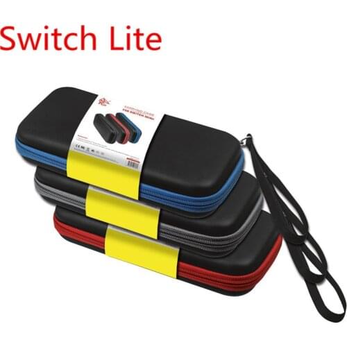 Portable EVA Zipper Hard Pack with Mezzanine Cassette Carrying Storage Protective Mini Bag for Nintend NS Switch Lite Console