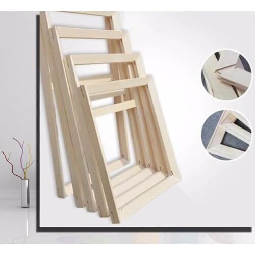 40x50 frame for oil painting,wood DIY diamond painting,DIY wood