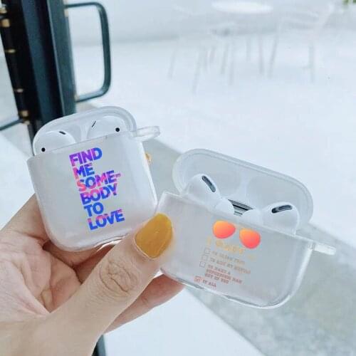 Freddie Mercury Queen band Transparent TPU silicone Bluetooth Airpod Case For Airpods 1 2 soft Cover Airpods pro