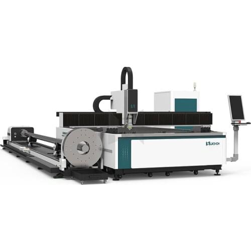 High Quality LXSHOW 3015 Metal Tube and Plate Fiber Laser Cutting Machine with Rotary Axis 1kw 1.5kw 2kw 3kw 4kw 6kw