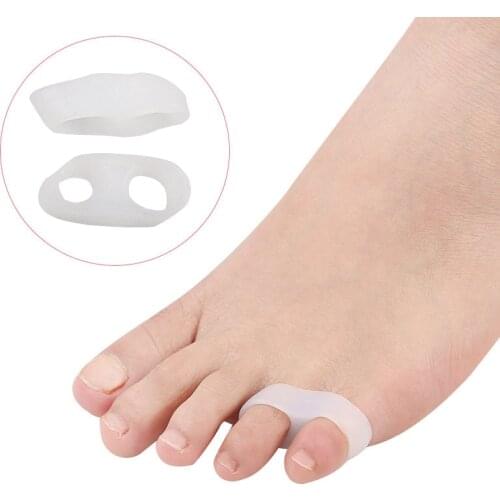 1-10Pair Toe Separator Bone Thumb Hallux Valgus Bunion Corrector Foot Straightener Silicone Gel Toe Protector Pedicure Tools