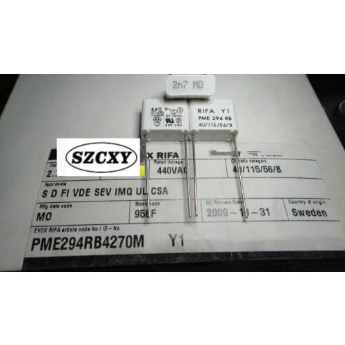 10PCS New PME294RB4270M 440V0.0027UF new film capacitor RIFA