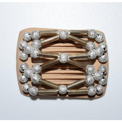 Shining beads small size golden long beads magic comb 20 pcs/lot Easy to Use small size free shipping