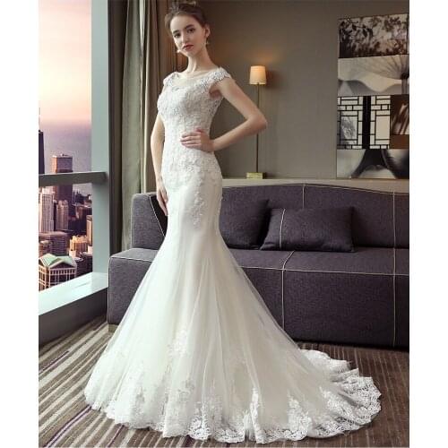 Crystal Star Lace Wedding Dresses