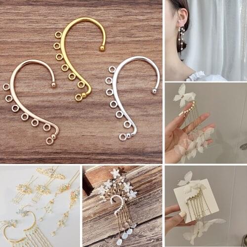 10pcs 60x36mm Gold Color heart Wedding Hair Accessories Copper Metal Bridal Hair Combs DIY Jewelry Findings Component DIY