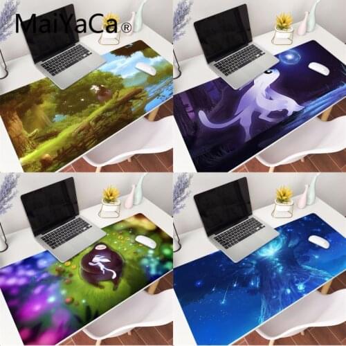 MaiYaCa ori and the blind forest gamer play mats Mousepad Anti-slip Rubber Gaming Mouse Mat xl xxl 800x300mm for Call of Duty 3