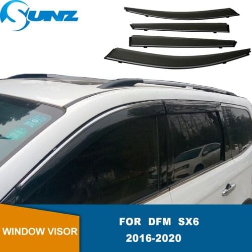Side Window Deflector For DFM SX6 2016 2017 2018 2019 2020 Door Visor Window Visor Weathershield Sun Rain Guards SUNZ