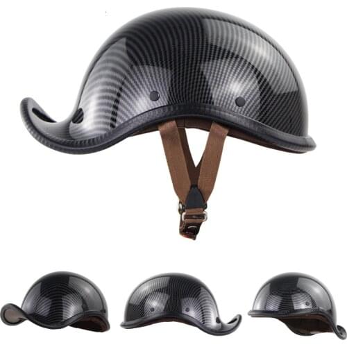 Retro Motorcycle Helmet Open Face Vintage Style Half Helmet Motorbike Helmet Motorcycle Racing Off Road Helmet Casco Moto Capac