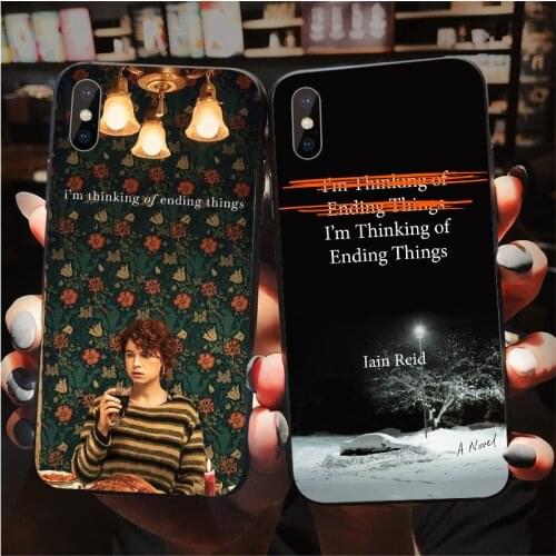 Soft Phone Case The Film I'm Thinking Of Ending Things For Iphone X XR 11 Pro Max 12 Mini XS 6 6S Plus 7 8 Cover SE 5s 5 Shell