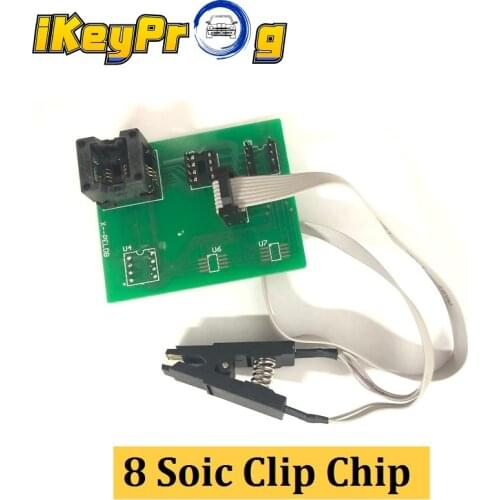 New Soic 8 Clip EEPROM Clip XPROG Adapter Soic 8 Sop8 Anti-theft Data Reading Works Orange/XPROG/CG PRO/UPA V1.3