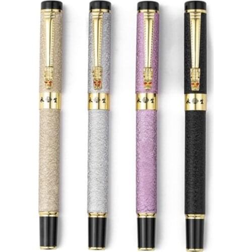 Business Student Fountain Pen 0.5mm Extra Fine Nib Calligraphy Writing Tool Office School Supplies for Men Women Gifts