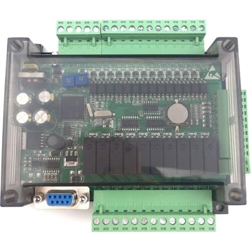 PLC Industrial Control Board FX1N FX2N FX3U-24MR PLC Controller Programmable
