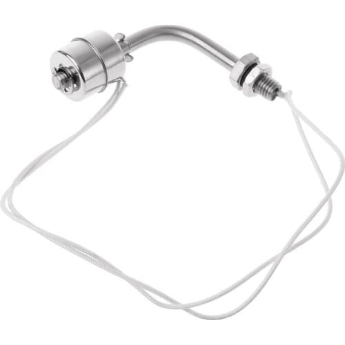 Internal Float Switch High Temperature 200 Degrees L Type Liquid Controller Water Level Sensor 304 Stainless Steel