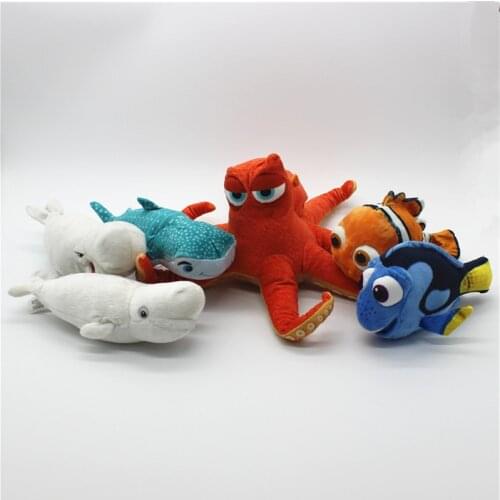 1piece18cm-30cm Finding Nemo and Dory Destiny Cartoon Anime Plush soft toys for kids
