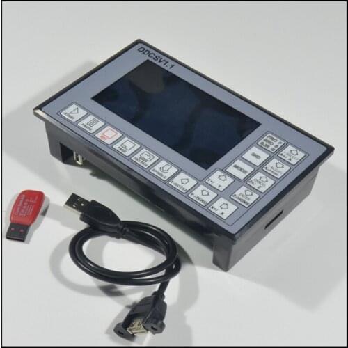 3 Axis CNC Motion controller 500KHz off-line operation for CNC Router Engraving Milling Machine supports servo stepper motor