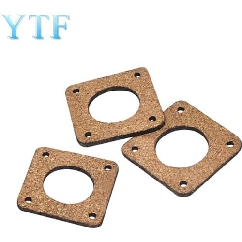 5pcs NEMA 17 42 Stepper Motor Cork Damper Shock Absorbing Pad 2mm/3MM Cork Motor Isolation Plate