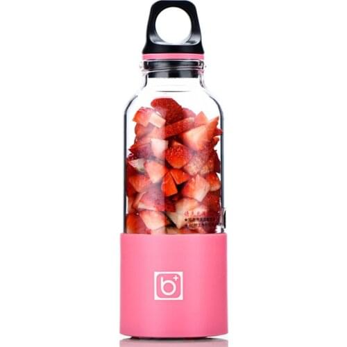 500ml Portable Juice Blender USB Juicer Cup Multi-function Fruit Mixer Six Blade Mixing Machine Smoothies Baby Food dropshipping