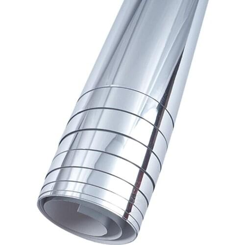 Promotion! Mirror Wall Sticker Rectangle Self Adhesive Room Decor High Quality Furniture Films Mirror Foil 50X50cm