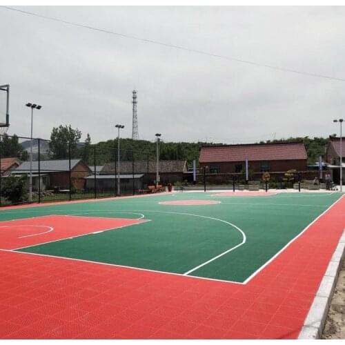 Beable Outdoors PP Interlocking Sports 12inch Floor Basketball Volleyball Court Multipurpose Fields