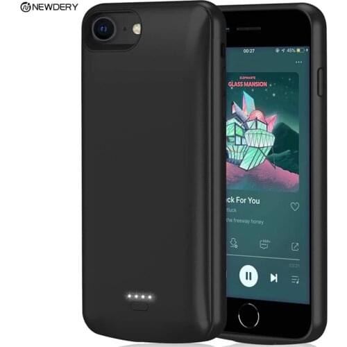 NEWDERY Power Bank case for iPhone SE 2020 Version X XS XR Max 5 5S 5500mAh battery case for iPhone 5 6S 7 8 Plus