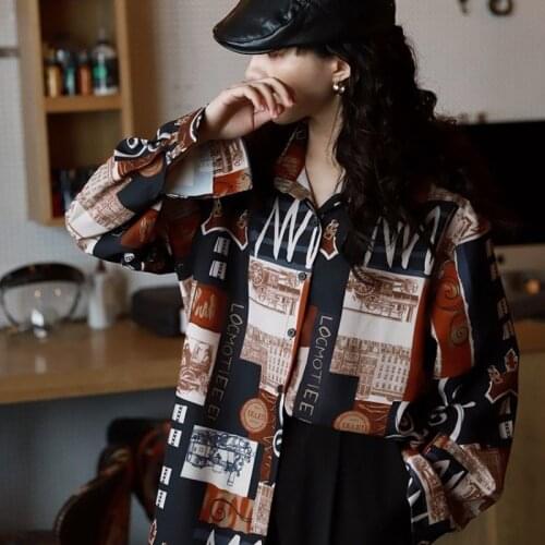 Cheap wholesale 2021 spring summer autumn new fashion casual ladies work women Blouse woman overshirt female OL Ay1636